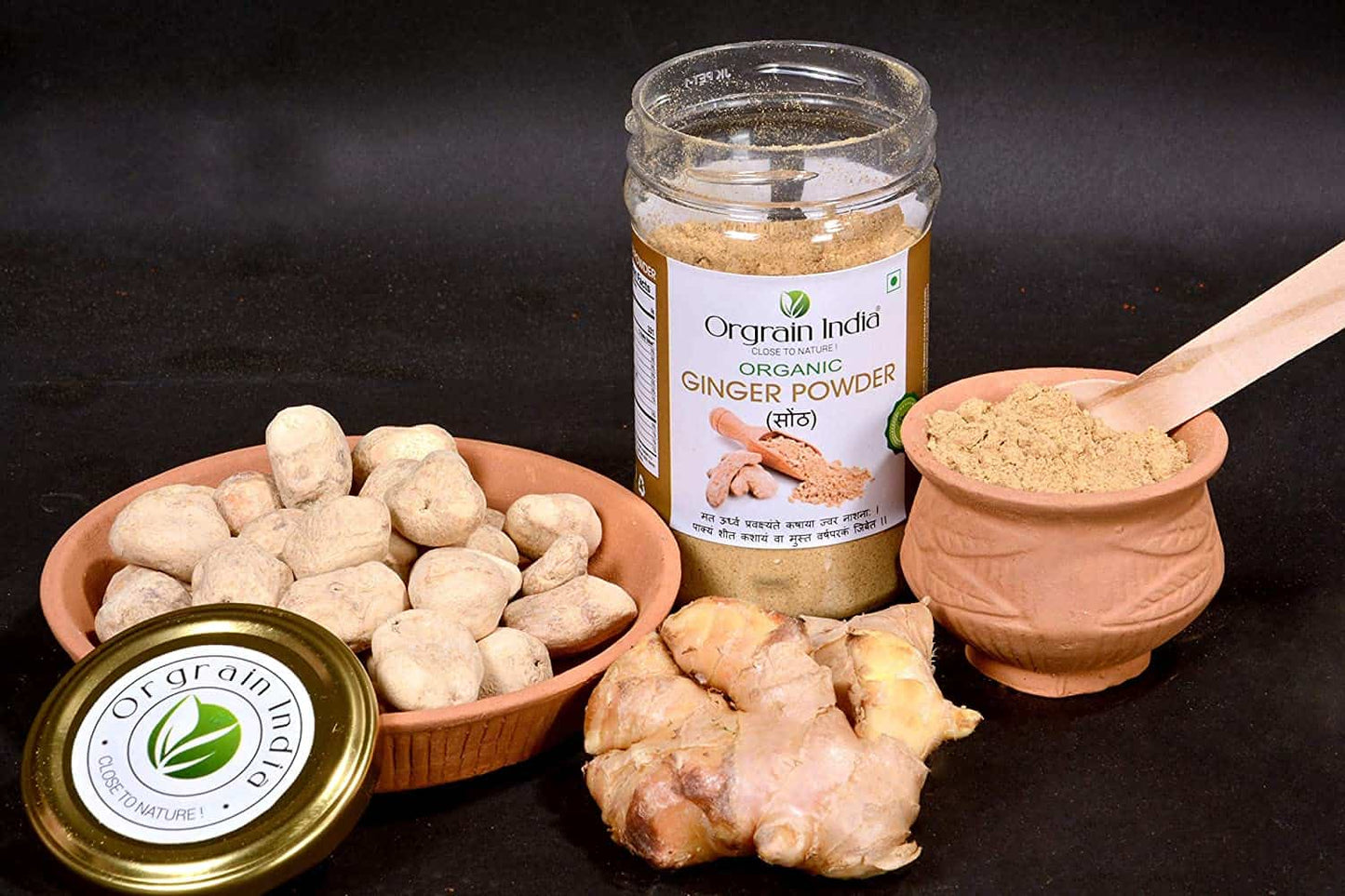 Organic Ginger Root (Sonth) Powder 100g