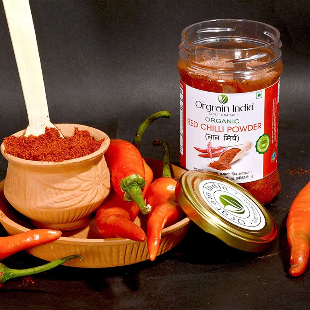 Organic Red Chilli Powder 125g