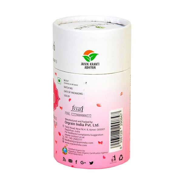 Orgrain India Organic Shatpatri Mishri Gulkand 400g
