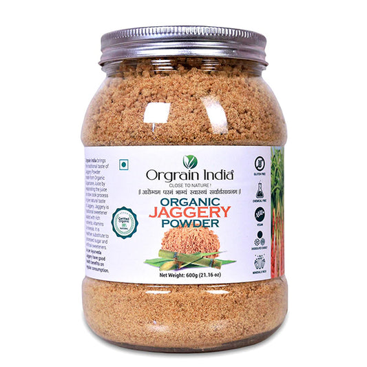 Orgrain India Organic Jaggery Powder 600g