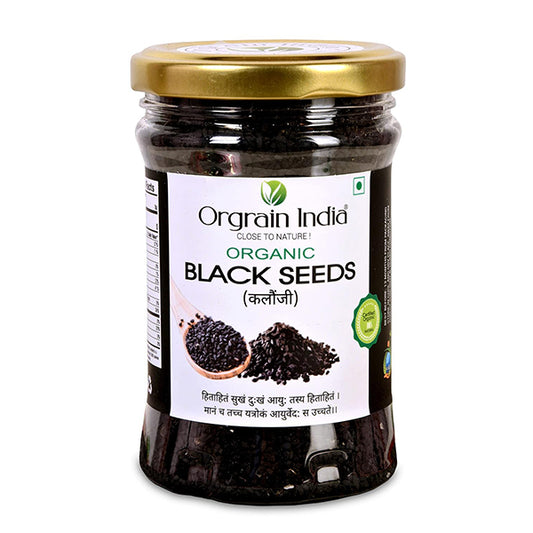 Orgrain India Organic Raw Black Seeds 150g