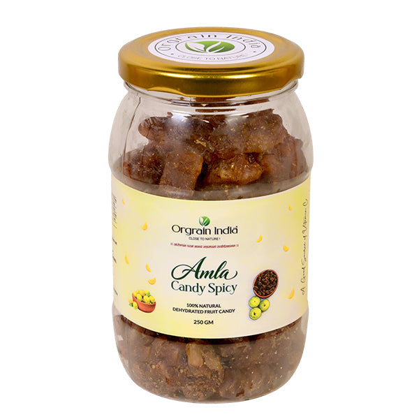 Orgrain India Spicy Amla Candy 250g