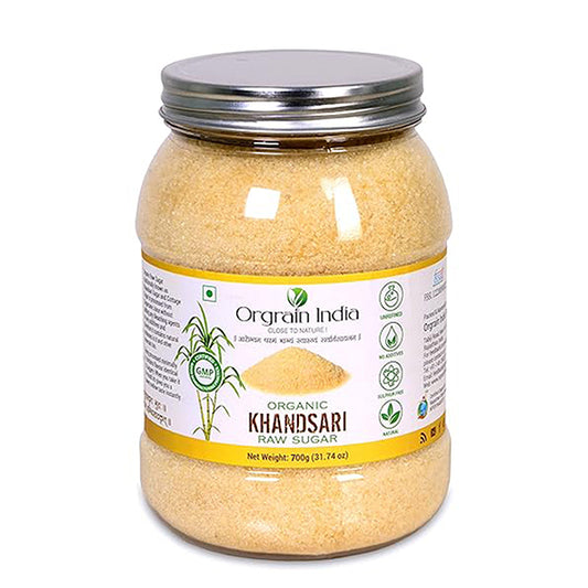 Orgrain India Organic Khandsari Raw Sugar 700g