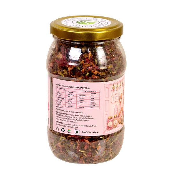 Orgrain India Shatpatri Rose (Gulab) Mukhwas 300g