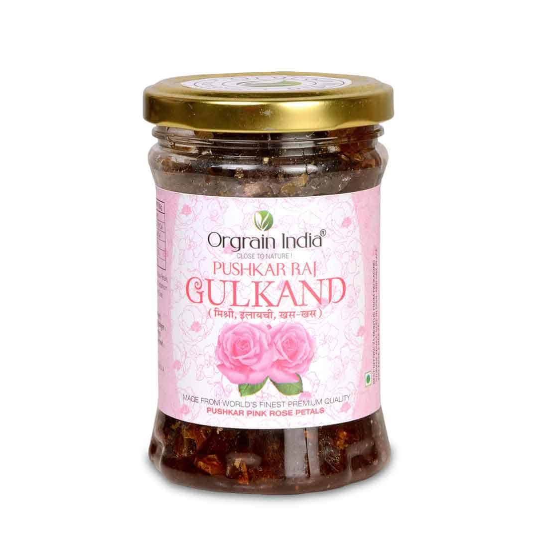 Pushkar Raj Gulkand 300g (Made from Organic Pink Rose Petals)