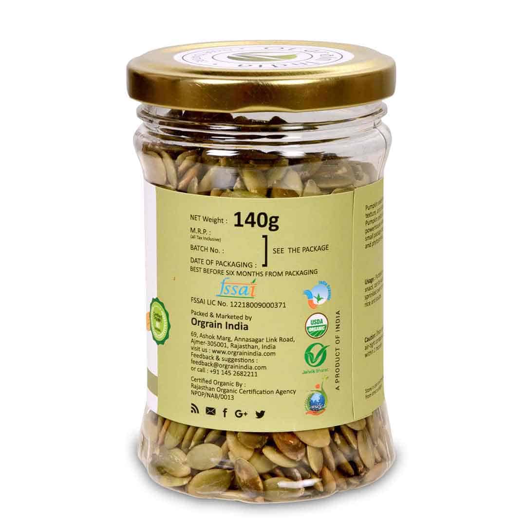 Organic Pumpkin Seeds 140g