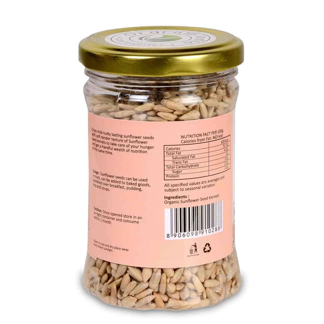 Organic Sunflower Seeds 140g