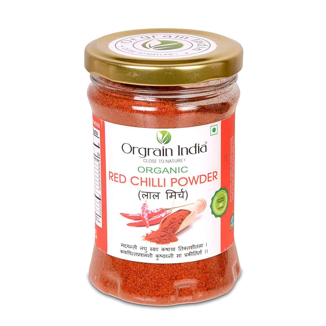 Organic Red Chilli Powder 125g