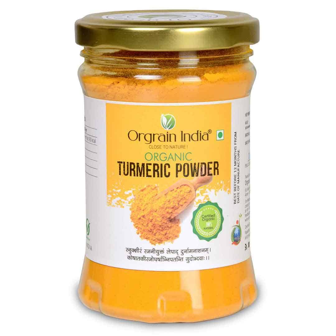 Fresh Organic Turmeric Powder 150 Gms Also Called Haldi