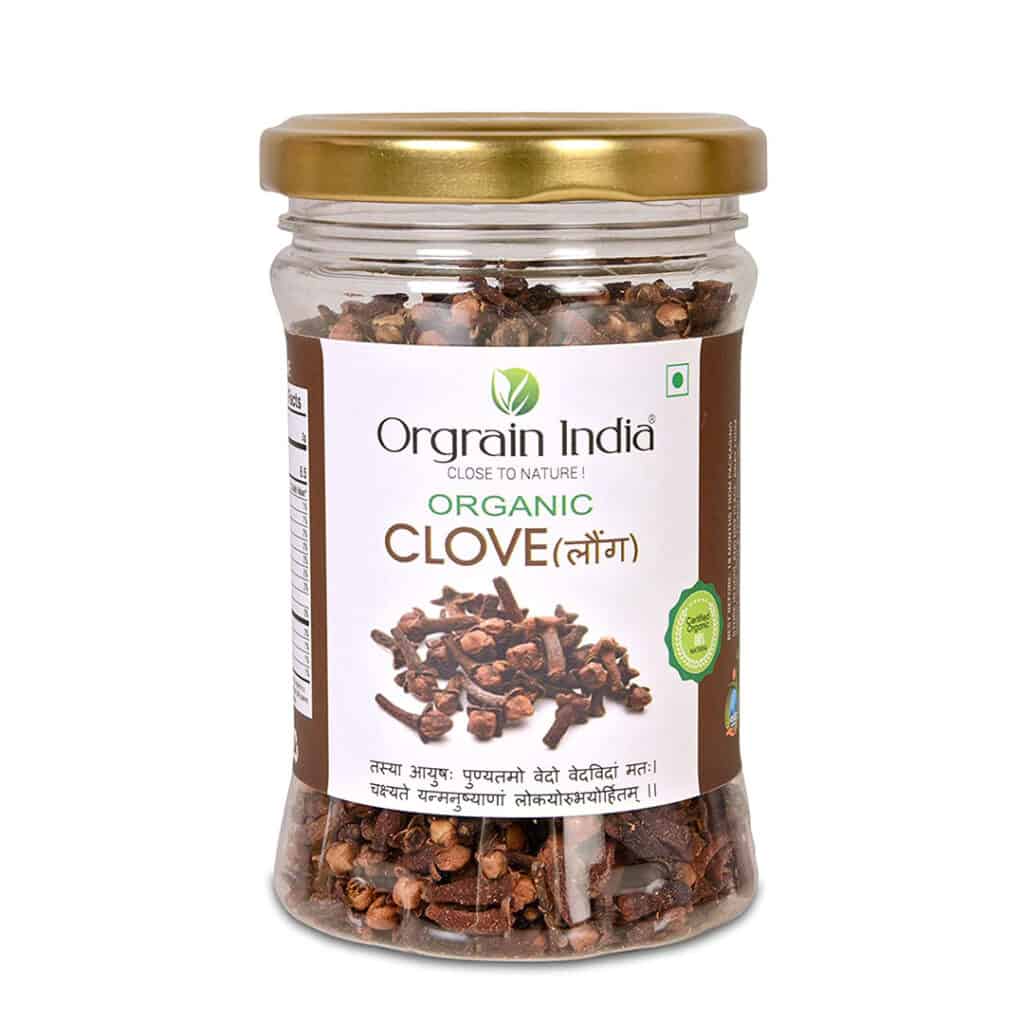 Fresh Organic Cloves, 80g Richly Flavorful Oil Content