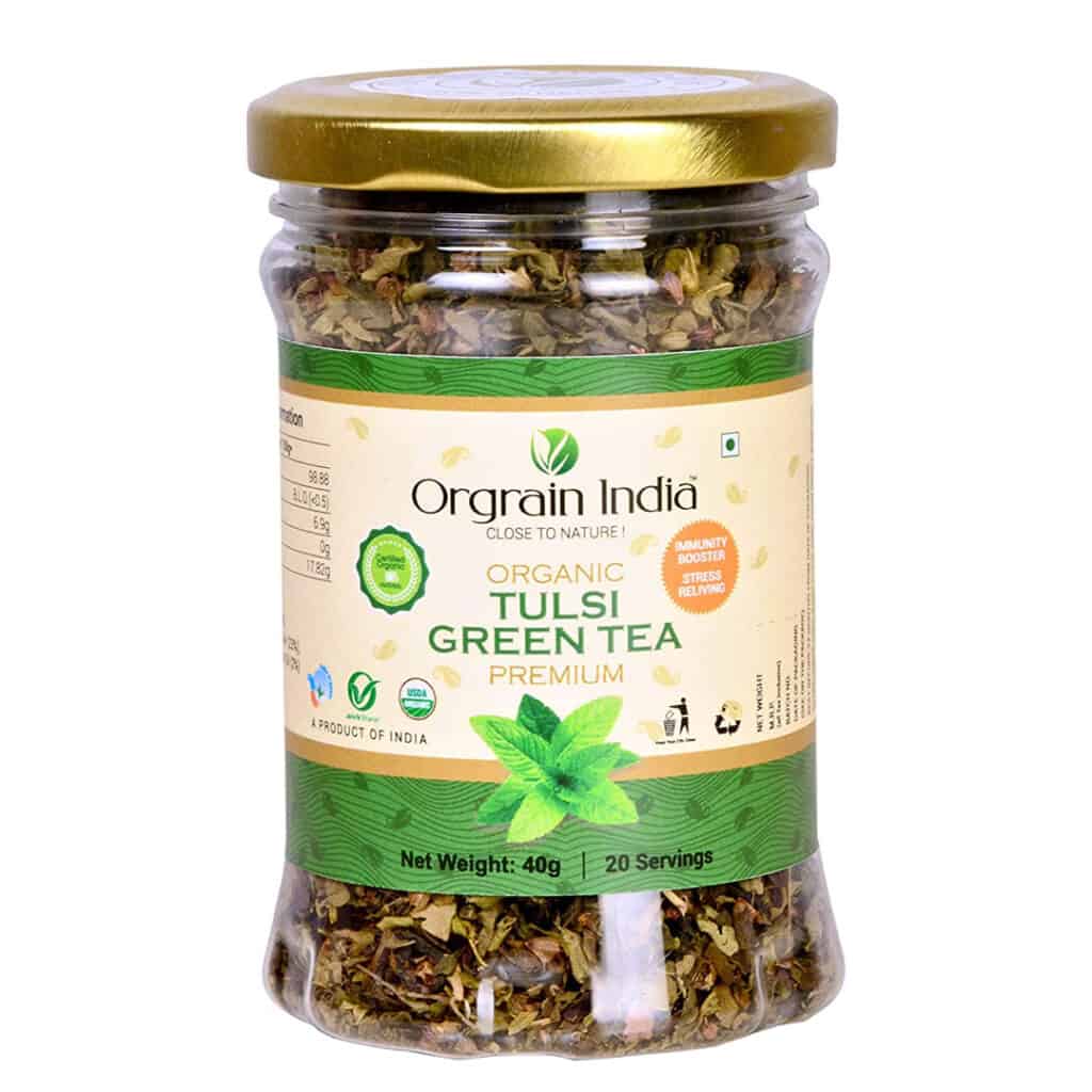 Organic Tulsi Green Tea, 40g Best Immunity Booster Rajasthan