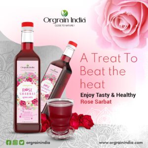 Organic Rose Syrup
