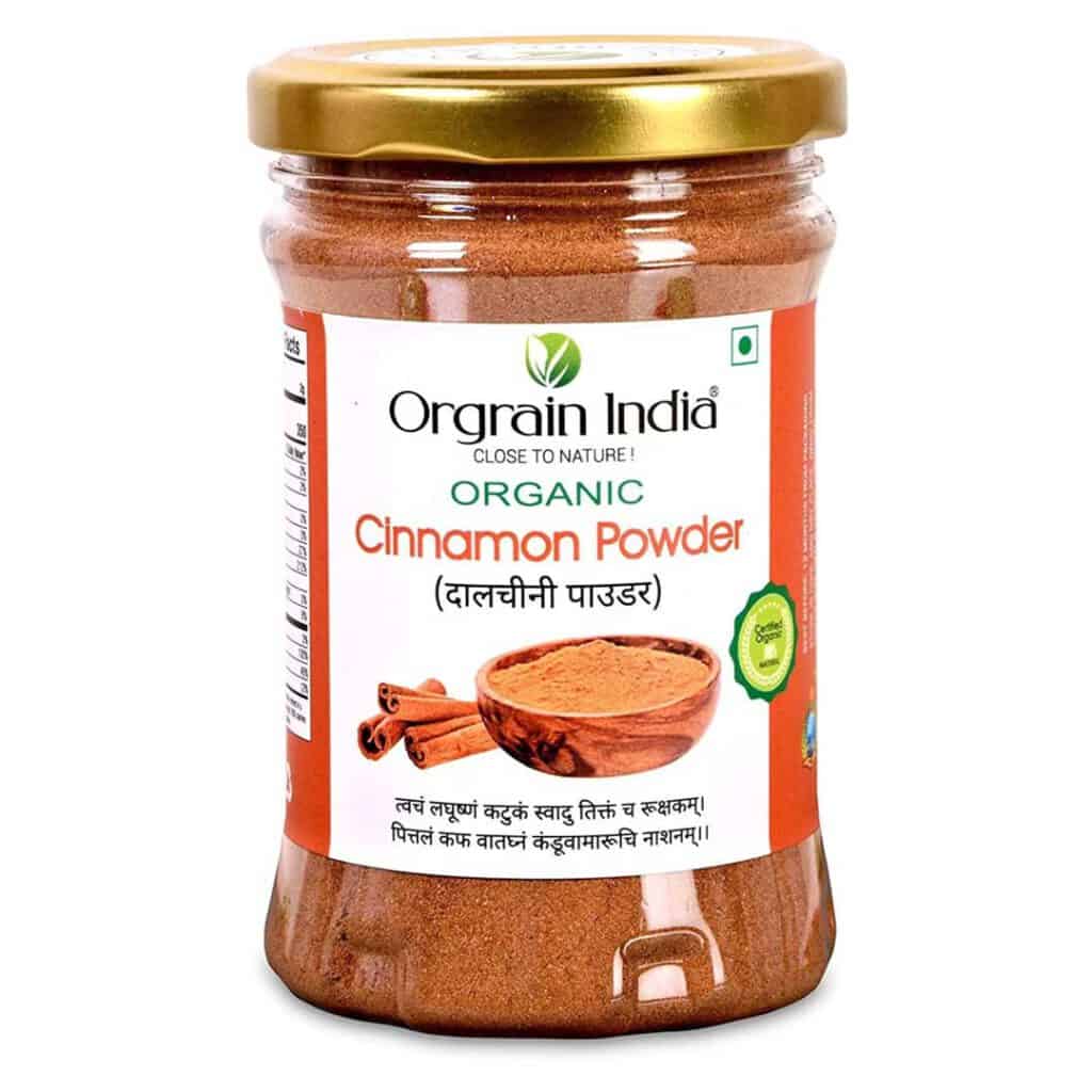 Orgrain India Organic Cinnamon 125 G | Dalchini Natural Food